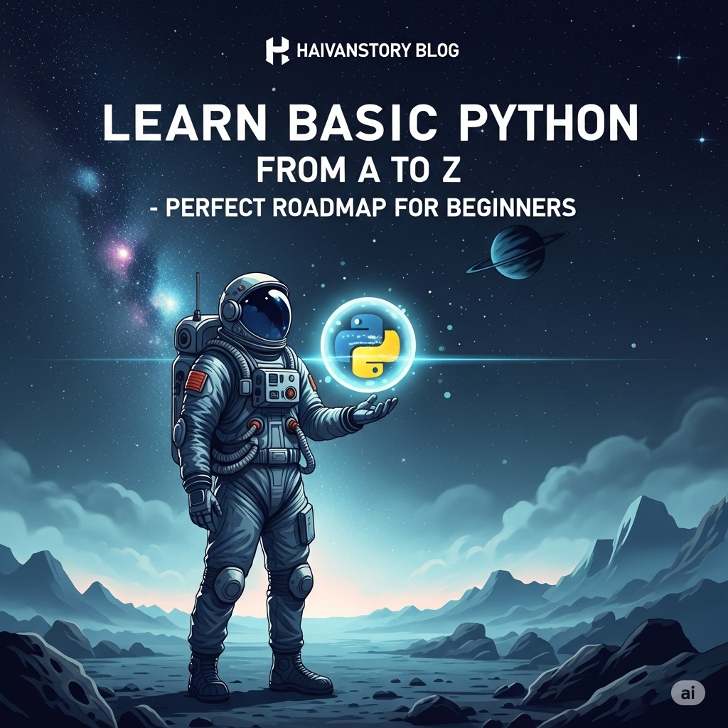 Bia anh tong quan Series Học python từ A dến Z cho người mới bắt đầu