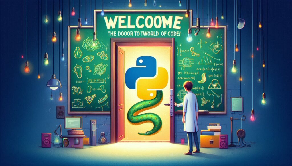 Hình ảnh chào mừng đến với lập trình Python